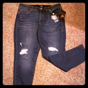 LLR Distressed Denim NWT